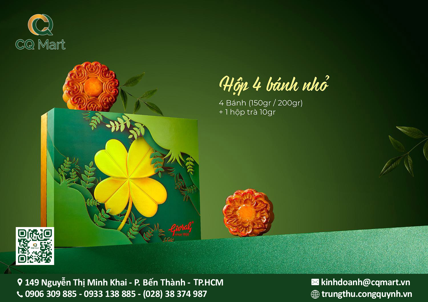 Bánh Trung Thu Givral 2025 Combo Tình Thân ( 4 Bánh ) Bánh Trung Thu Givral 2025 Combo Tình Thân ( 4 Bánh )