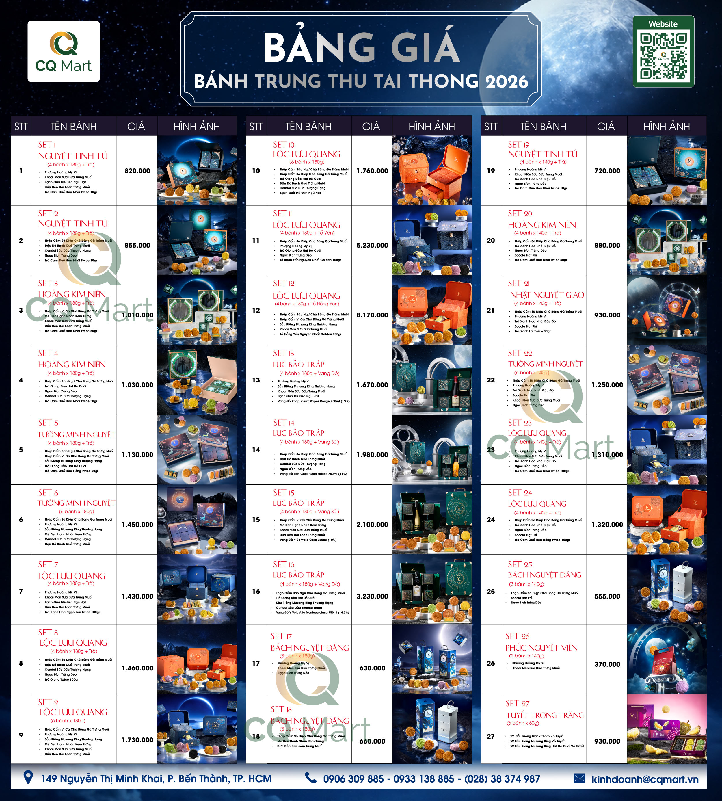 BANG GIA TAITHONG 2026