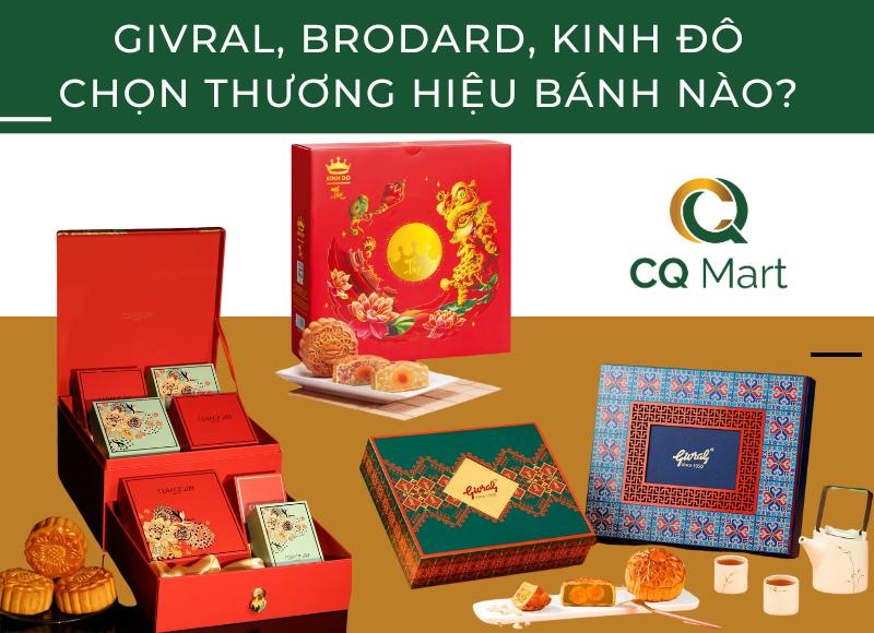 Givral, Brodard, Kinh Đô - Chọn thương hiệu bánh nào cho doanh nghiệp?