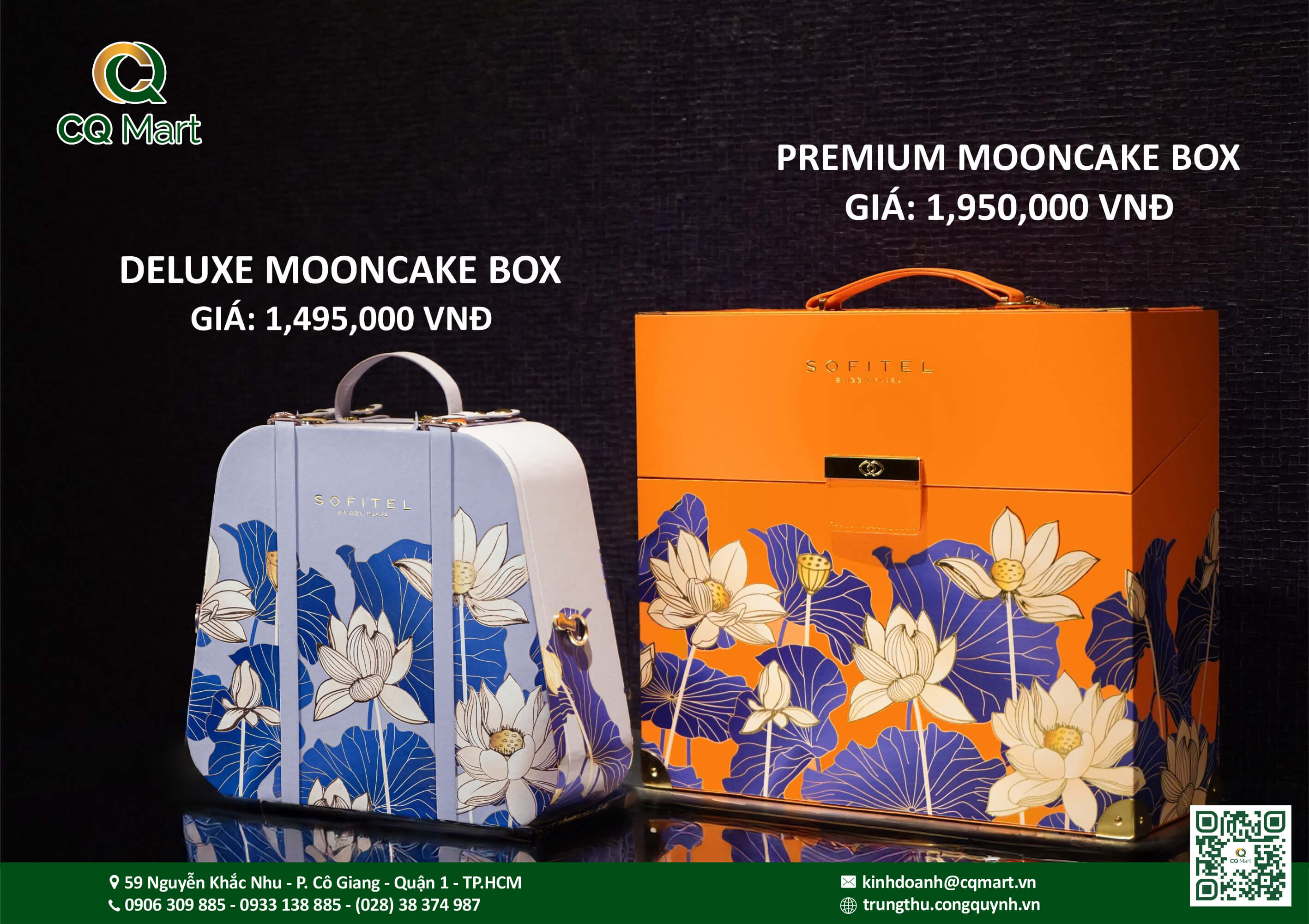 Bánh trung thu khách sạn năm sao Sofitel - DELUXE MOONCAKE BOX