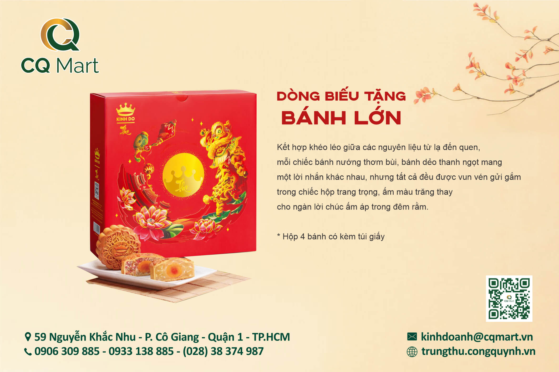 Bánh trung thu Kinh Đô 2024 - Combo CQ1