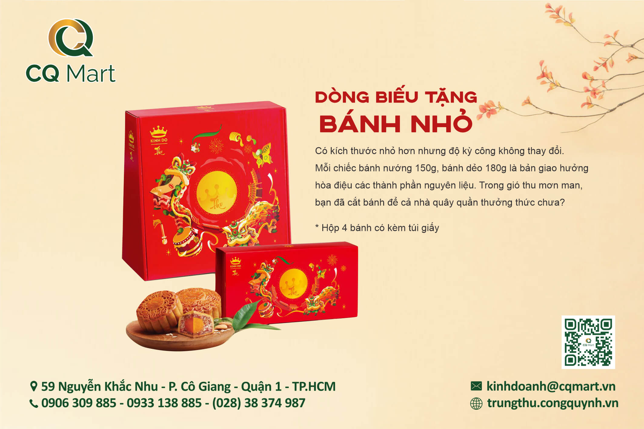 Bánh trung thu Kinh Đô 2024 - Combo CQ4